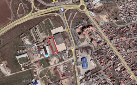 Hală industrială de vânzare în Ovidiu – 1.875 mp hală, teren 3.000 mp