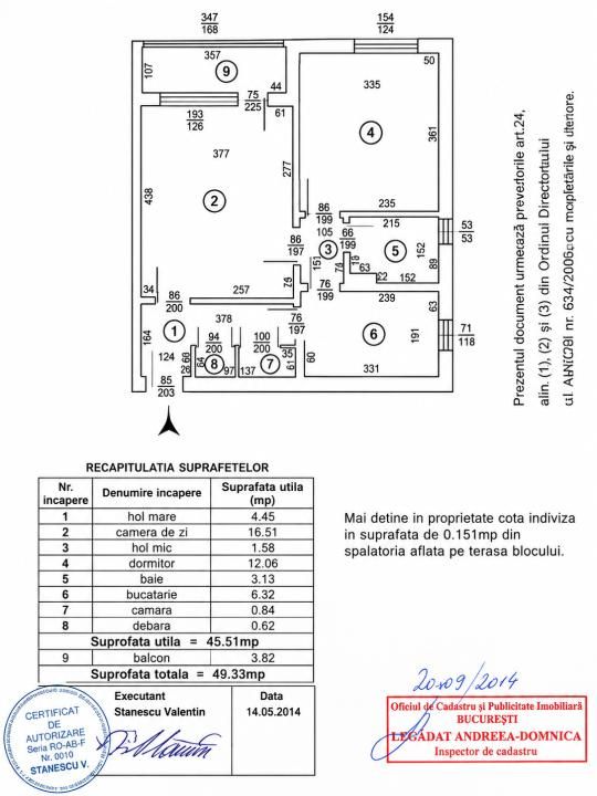 Tudor Vladimirescu | 2 camere | Gata de mutare | Metrou la 20 secunde – fotografia 15 din 15