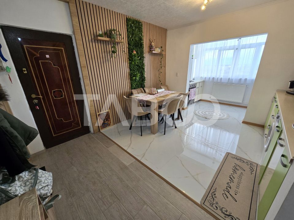 Apartament decomandat de vanzare mobilat pivnita Vasile Aaron Sibiu – fotografia 7 din 17