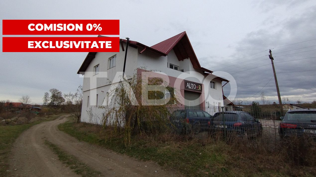 Afacere si locuinta cu teren de 1450 mp de vanzare in Rausor – fotografia 2 din 24