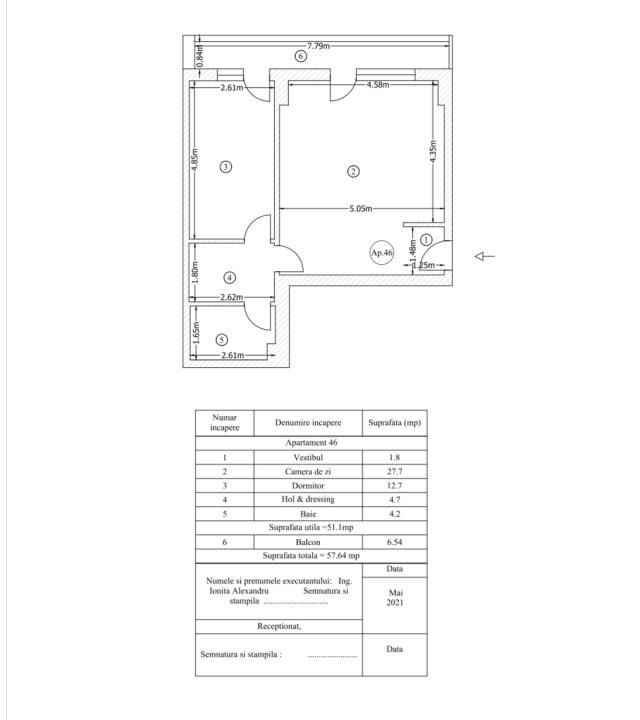Apartament cu 2 camere în Militari – Drumul Osiei, aproape de metrou Preciziei – fotografia 6 din 8