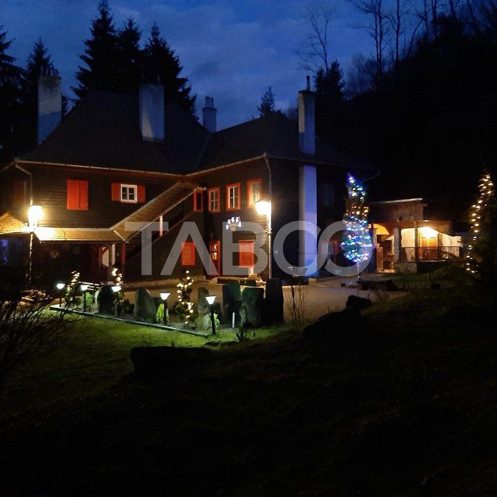Pensiune de lux de vanzare in inima padurii langa Sibiu – fotografia 50 din 54