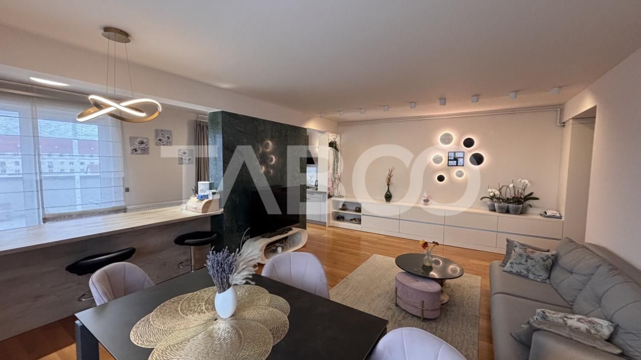 Penthouse 3 camere si doua locuri parcare de vanzare in City Residence – fotografia 2 din 24