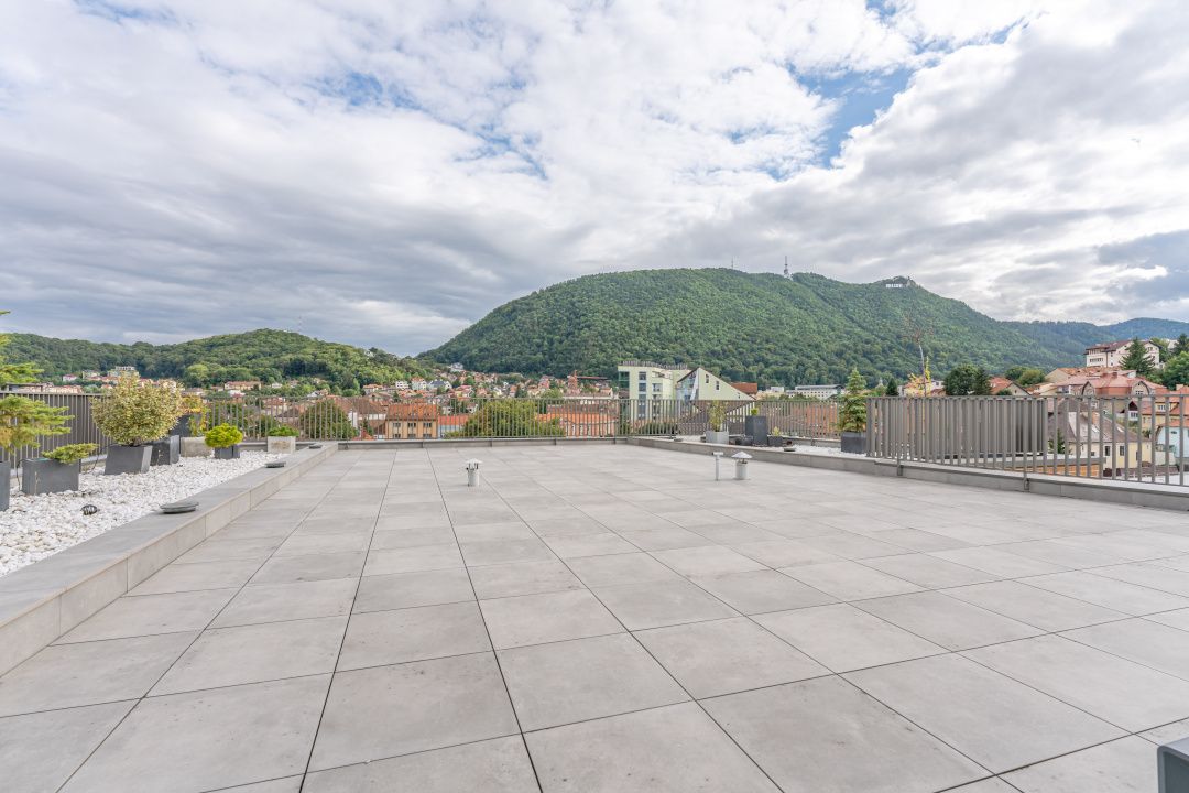 Penthouse de Lux | 4 Camere | 209 mp Terase | Vedere spre Tâmpa – fotografia 1 din 23