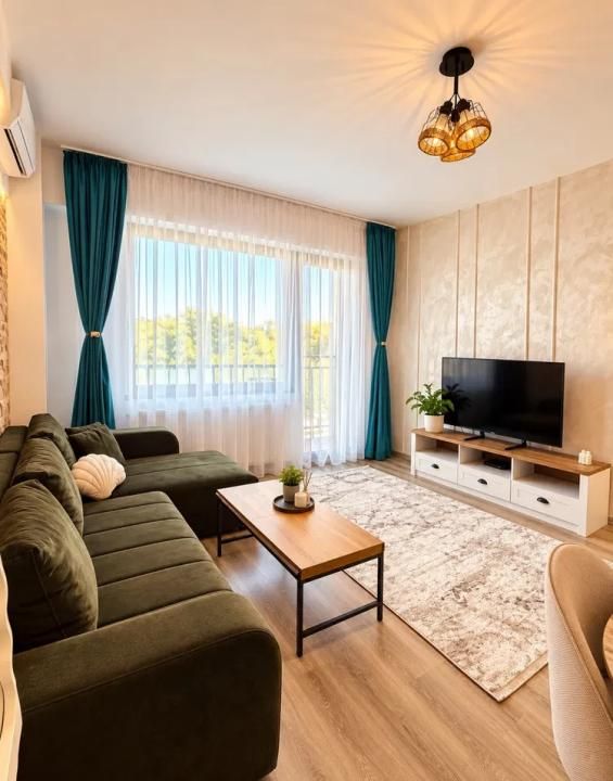 2 Camere de inchiriat | Baneasa | Centrala Proprie | Mobilat | Utilat – fotografia 1 din 8