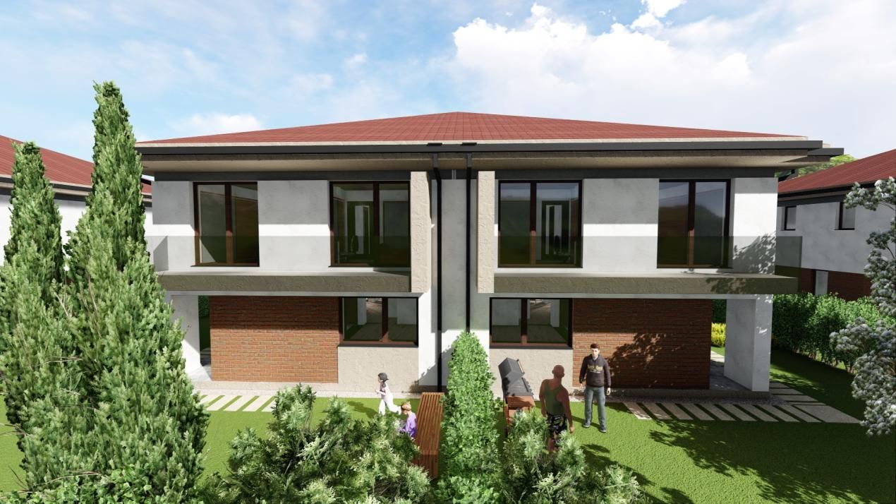 Casă eficientă energetic nZEB, 185 mp utili și teren de 300 mp panouri solare – fotografia 4 din 22
