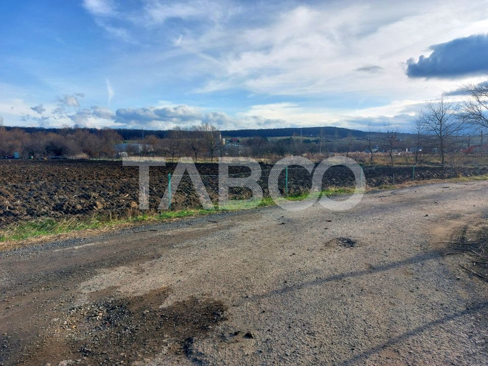 Teren intravilan 1687 mp pentru cabana zona de gradini Cisnadie – fotografia 7 din 7