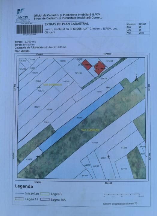 Teren intravilan 2.500 mp cu potențial rezidențial – Clinceni – fotografia 2 din 6