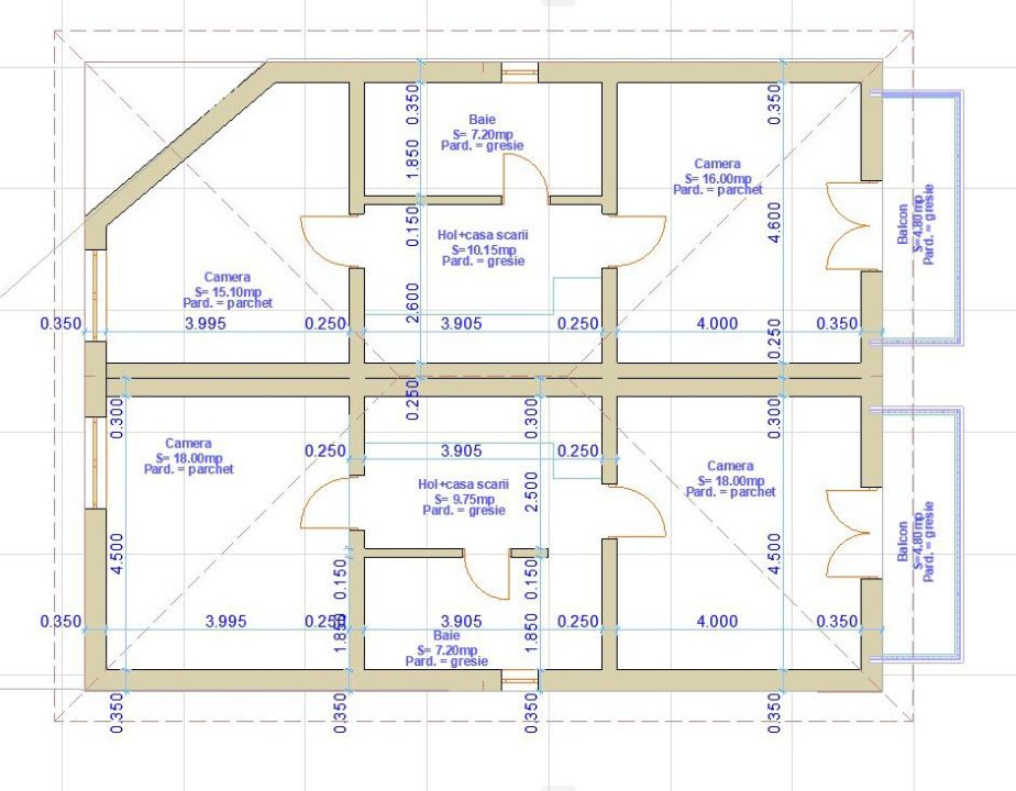 Duplex modern pe strada Fagului intr-o zona retrasa – fotografia 5 din 5