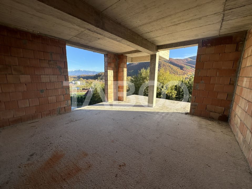 Vila premium Cisnadioara – panorama piscina infinity si teren 485 mp – fotografia 13 din 16
