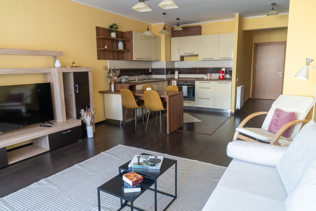Apartament 2 camere cu terasa, parcare subterana si paza permanenta – fotografia 9 din 20