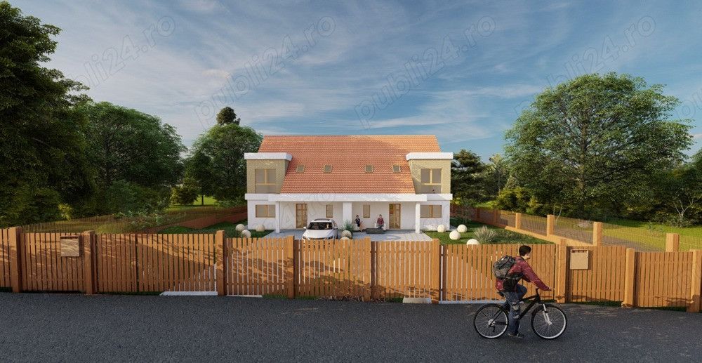 Casa cuplata 120mp si teren 430mp in Chinteni – fotografia 1 din 6