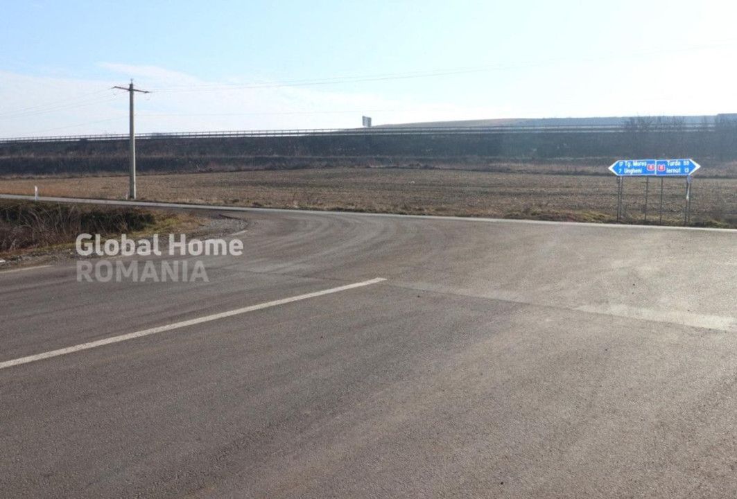 Teren 25000 MP | TG. MURES-SANPAUL | INTRAVILAN | 98 m acces DN 15 | A3 la 5 km – fotografia 5 din 9