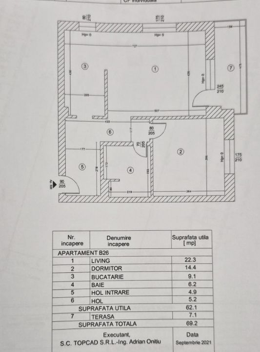 Apartament de vânzare Tunari - Otopeni – 2 camere, – fotografia 10 din 11