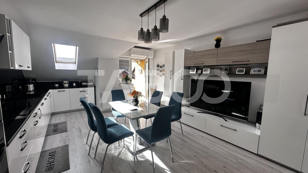 Apartament de vanzare 3 camere decomandate loc parcare Selimbar – fotografia 3 din 8