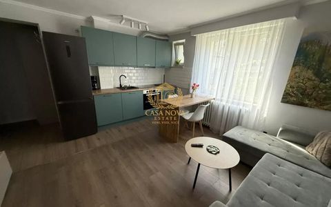 Apartament 2 camere 32mp, zona Piata Hermes, finisat modern
