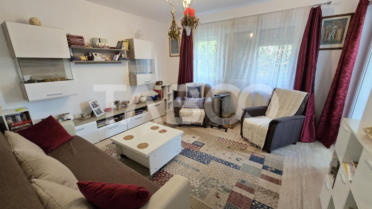 Apartament cu 3 camere etajul 1 de vanzare zona Pictor Brana Selimbar – fotografia 1 din 14