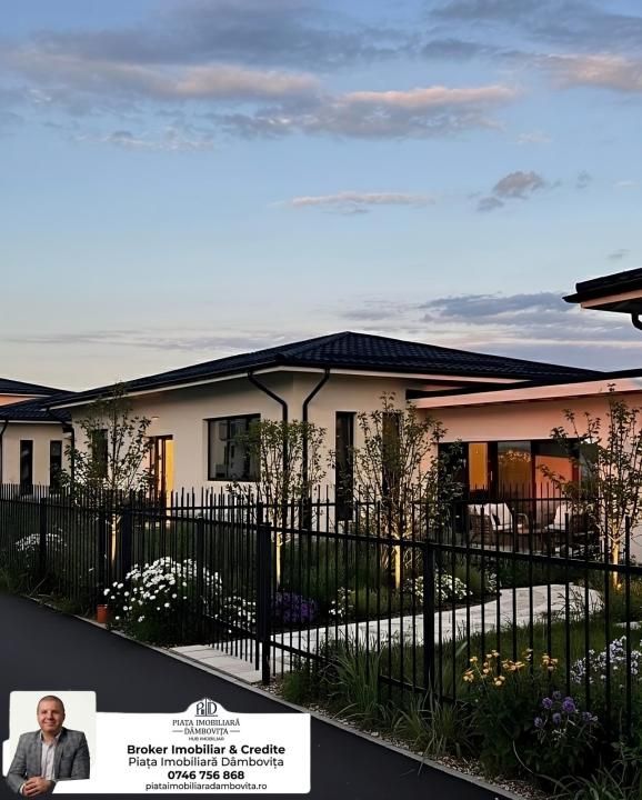 🏡 Casă Premium pe Parter la Cheie – Cartier Rezidențial Privat,lângă Târgoviște – fotografia 1 din 9