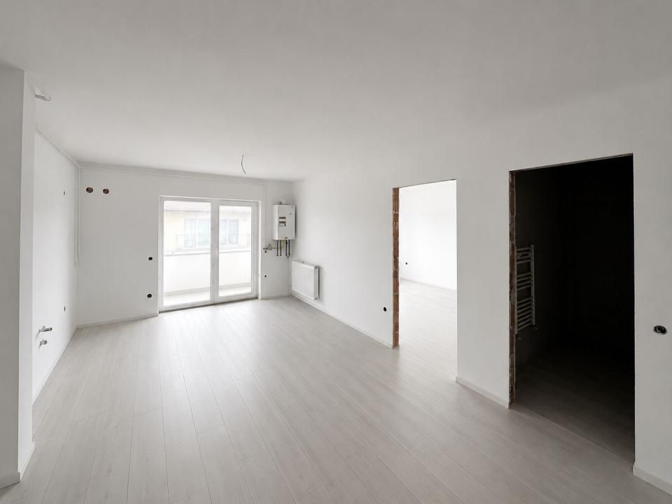 Apartament semifinisat, 46,5mp, etaj 3/4, Florești – fotografia 1 din 4