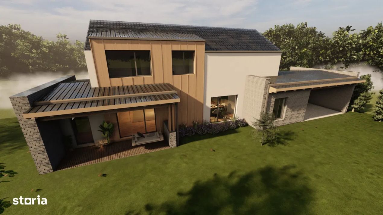 Casă individuală premium – Salicea, Cluj | Zonă centrală | Teren 1100mp – fotografia 5 din 11