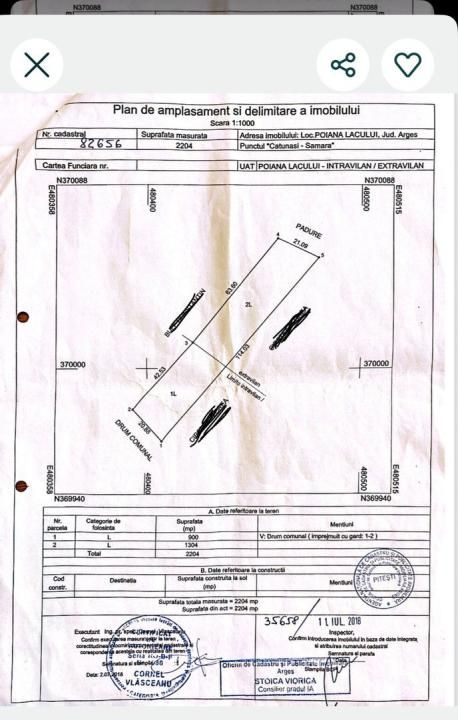 Teren 2.200 mp | 11 km de Pitești | Vanzare integral sau parcelă de 500 mp – fotografia 7 din 7