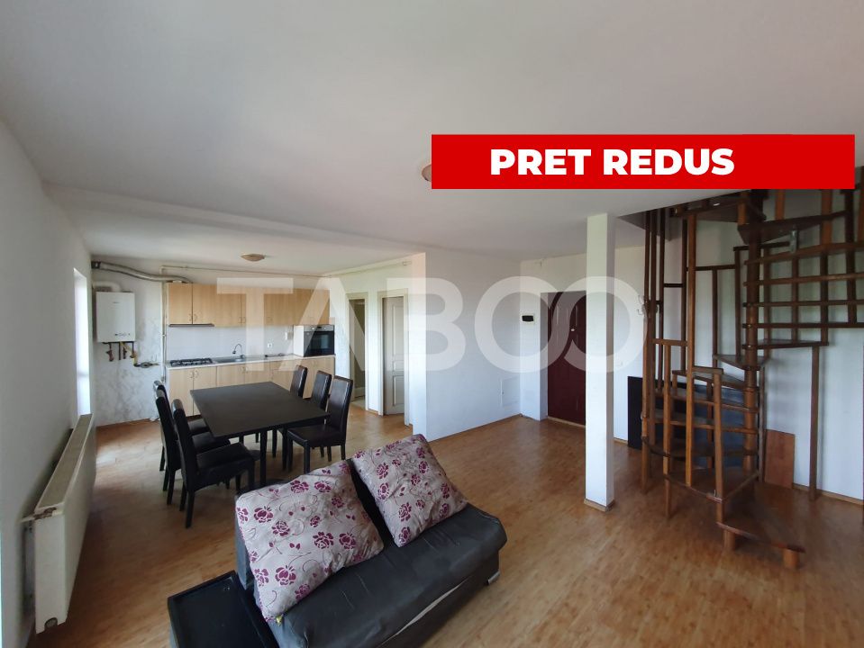 Apartament 3 camere decomandat 80 mp +  balcon cu scara interioara – fotografia 1 din 8