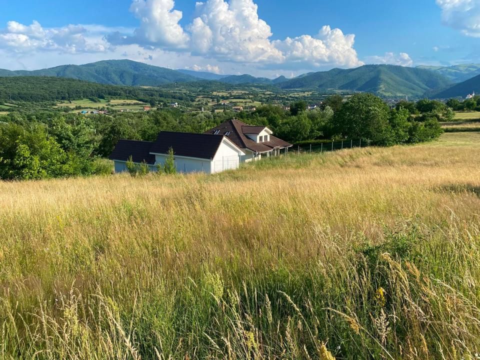Teren intravilan 6.600 mp Tropinii Noi Rășinari –70 €/mp – PRIVELIȘTE PANORAMICĂ – fotografia 1 din 6