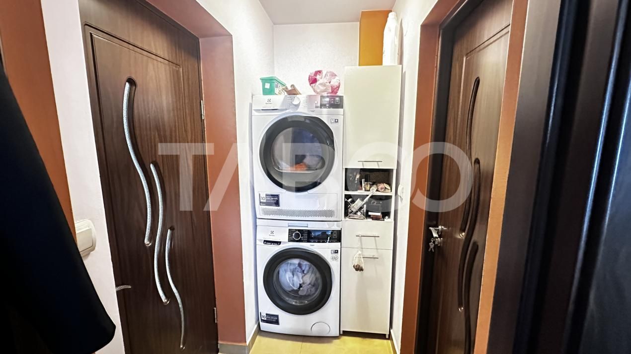 Apartament mobilat utilat 2 camere 2 locuri de parcare Calea Cisnadiei – fotografia 9 din 9