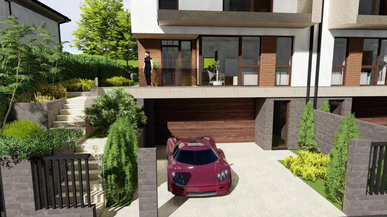 Casă eficientă energetic nZEB, 185 mp utili și teren de 300 mp panouri solare – fotografia 17 din 22