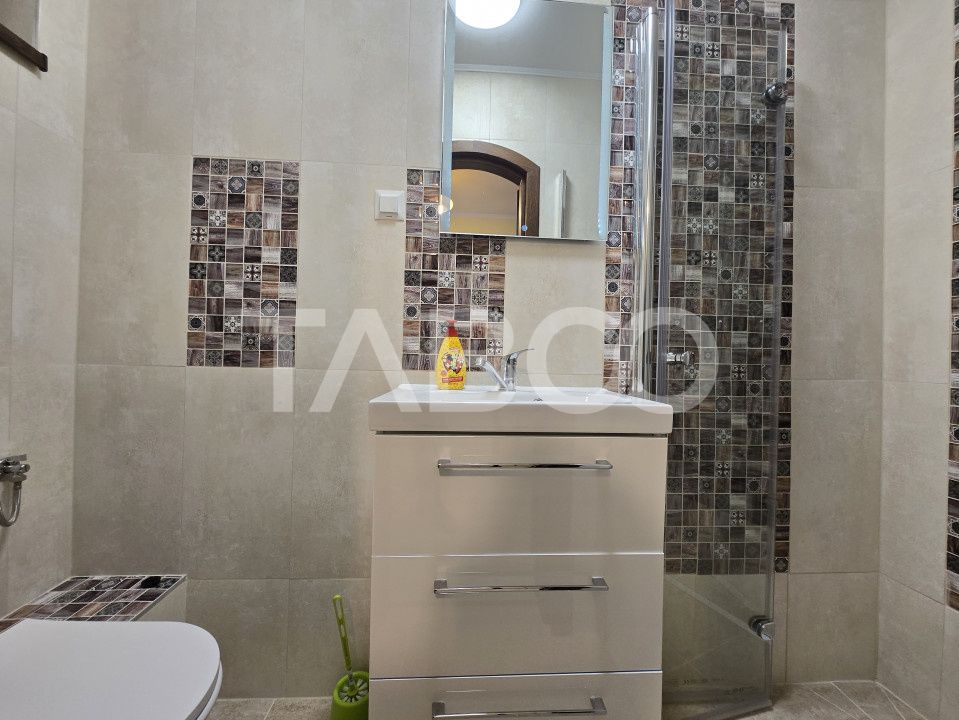 Casa noua de inchiriat 5 camere 200mp si Garaj zona Tineretului Sibiu – fotografia 24 din 28