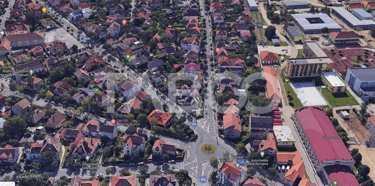 1200 mp teren cu casa individuala de  renovat in zona buna din Sibiu – fotografia 2 din 8