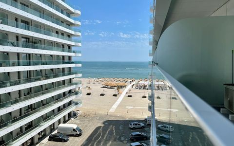 Studio 43mp Mamaia Nord-Navodari | Vedere Mare | Mobilat-Utilat Modern