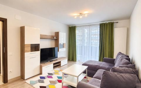 Închiriere apartament cu 2 camere, mobilat și utilat - Urban Plaza