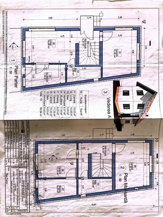 Exclusivitate! Com 0% ! Casa individuală în Sannicoara 4 camere ,teren 200mp – fotografia 5 din 18
