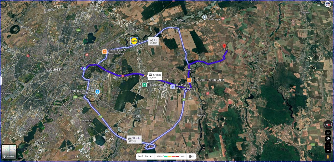 OPORTUNITATE DE INVESTIȚIE – 82.757 MP TEREN INTRAVILAN ÎN CREVEDIA – fotografia 6 din 9