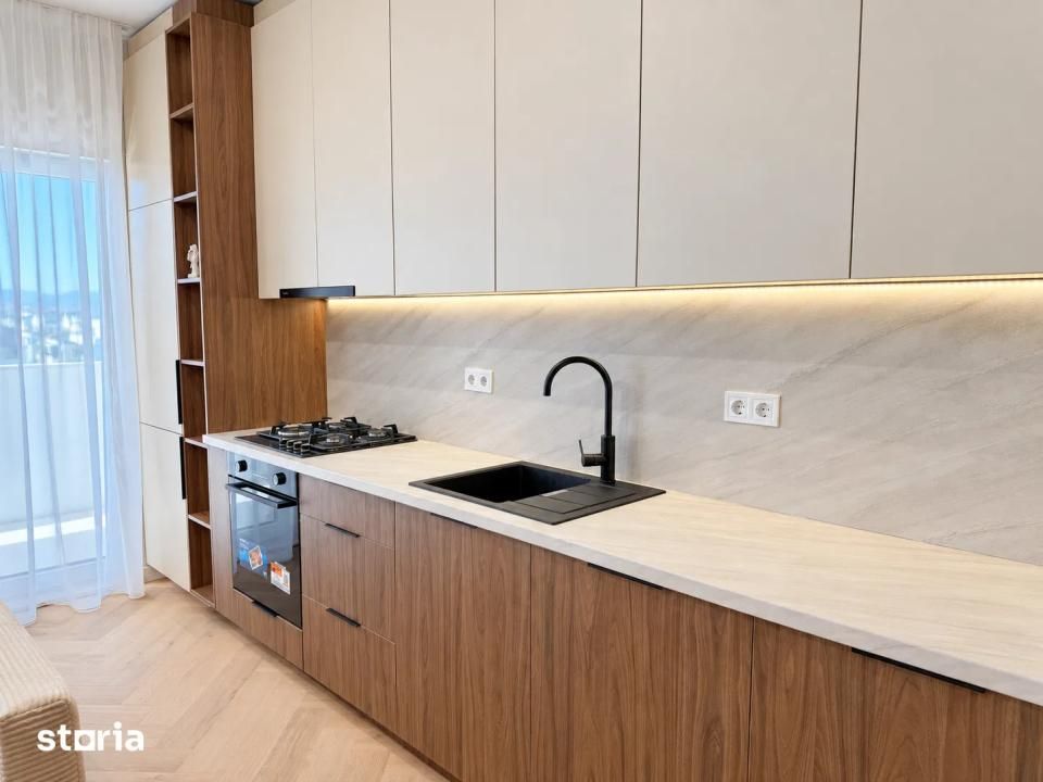 Apartament 2 camere, 52 mp+9mp terasa, lift, finisat, parcare, Eroilor Residence – fotografia 5 din 8