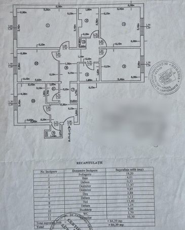 EREMIA GRIGORESCU | Apartament 4 camere | Parter înalt | 88 mp – fotografia 8 din 8