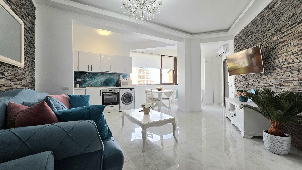 Apartament 2 camere, Mamaia Nord, in complex cu piscina – fotografia 12 din 14