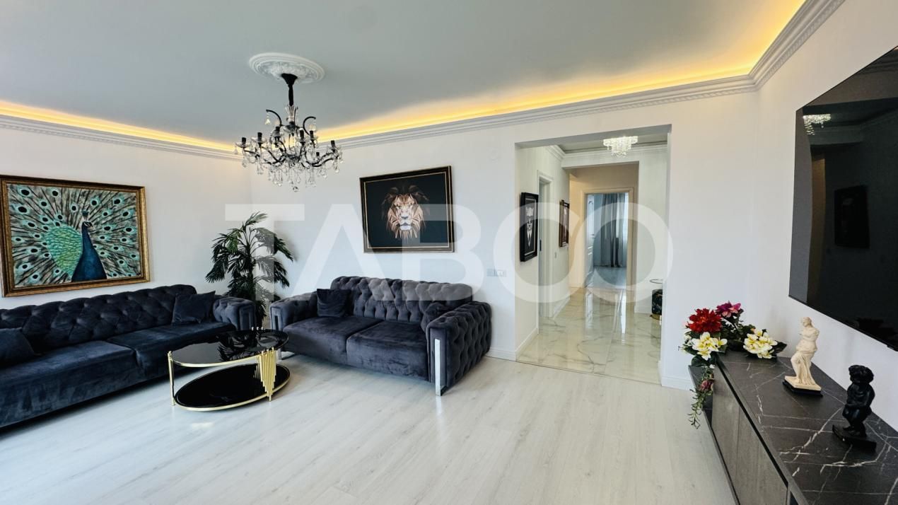 Apartament modern 3 camere 3 balcoane 2 bai 2 locuri parcare Selimbar – fotografia 1 din 13