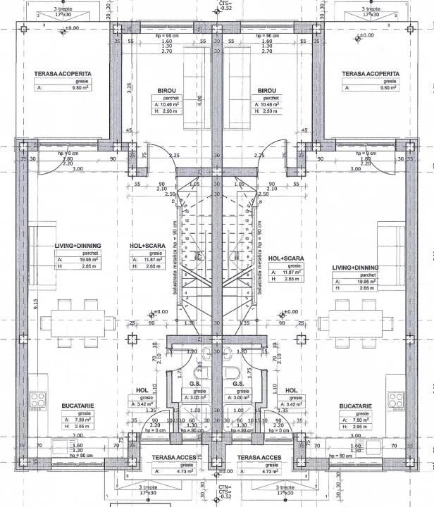 Duplex 4 camere | langa Kaufland | La asfalt | Toate utilitatile – fotografia 17 din 18