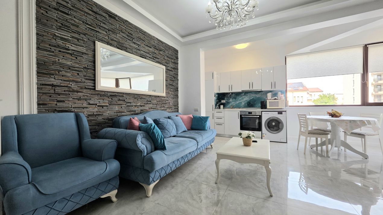 Apartament 2 camere, Mamaia Nord, in complex cu piscina – fotografia 1 din 14