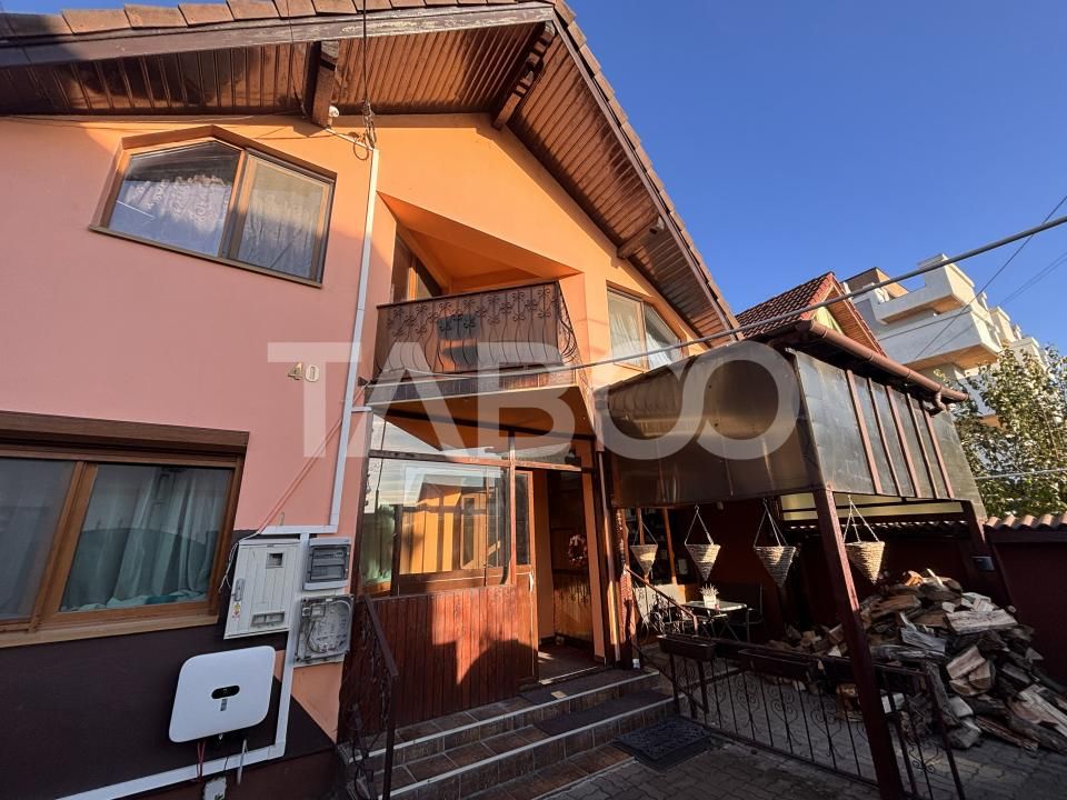 Casa individuala de vanzare cu 5 camere spatiu comercial 3 bai Sibiu – fotografia 2 din 23