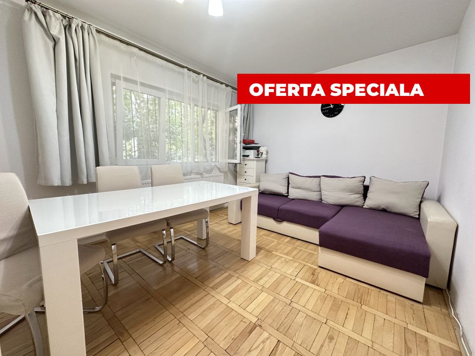 Apartament elegant 3 camere, 60 mp utili, parter - Zona Lipovei – fotografia 2 din 12
