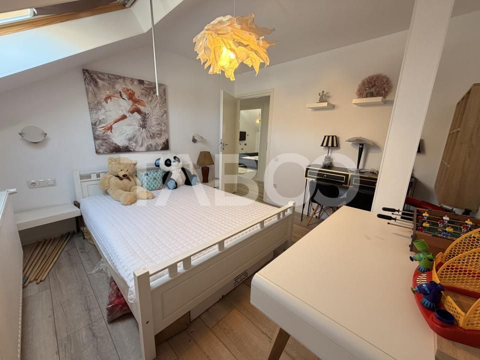 Casa individuala moderna de vanzare cu 5 camere 2 bai teren Sura Mare – fotografia 12 din 28