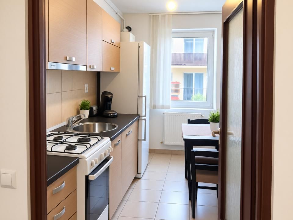 Apartament 1camera, 40mp, complet mobilat nou, decomandat, parcare, zona Cetatii – fotografia 4 din 6
