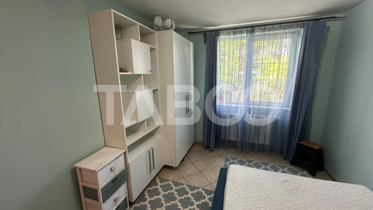 Apartament mobilat utilat 3 camere cu balcon zona Rahovei Sibiu – fotografia 6 din 11