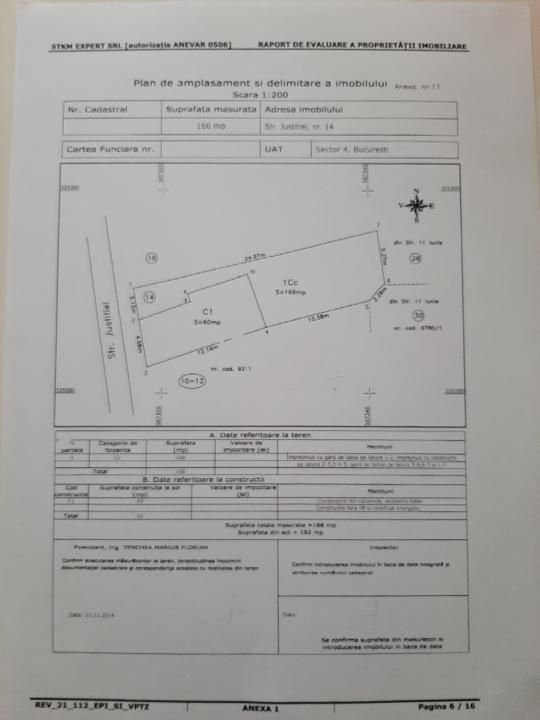 Teren Central UNIRII – JUSTIȚIEI | 166MP Teren | Ideal INVESTIȚIE – fotografia 7 din 7