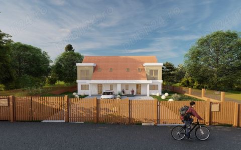 Casa cuplata 120mp si teren 430mp in Chinteni