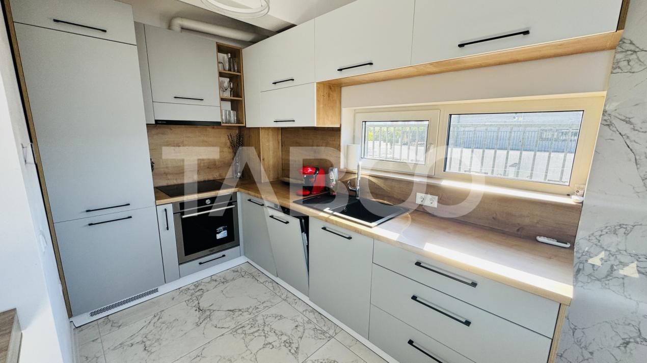 Penthouse cu terasa de 51mp de vanzare 3 camere 2 bai 1 parcare Sibiu – fotografia 6 din 10