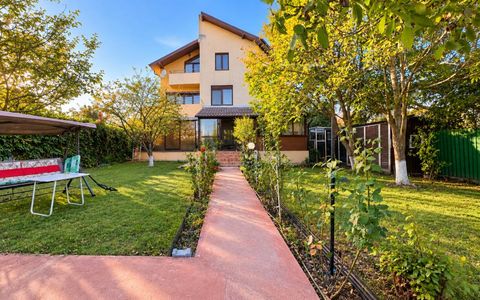 Vilă individuală Snagov | 377 mp utili | 6 dormitoare | Garaj 2 mașini